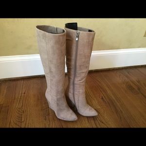 BCBGeneration tan knee-hi boots